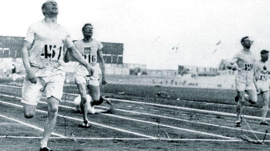 Liddell, en la final olímpica de París donde logró el oro.