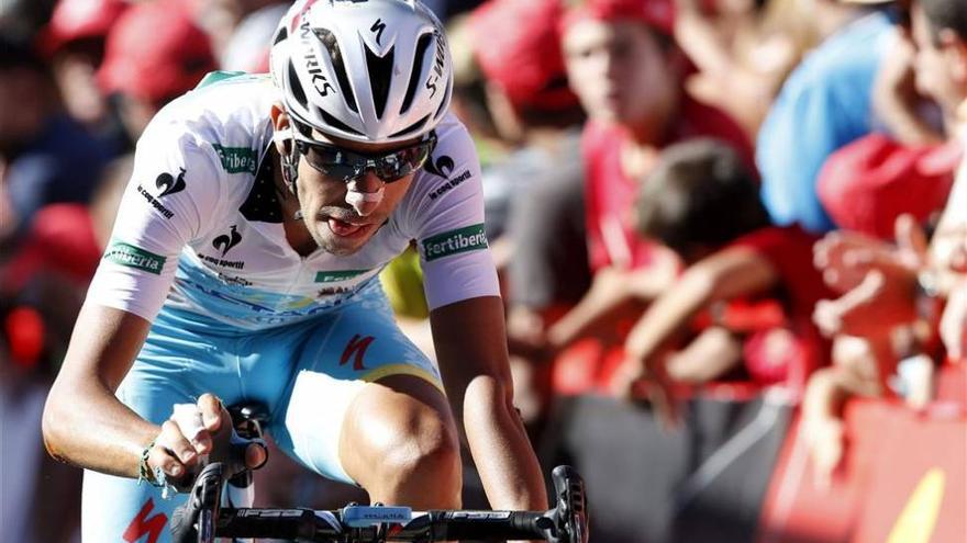 Fabio Aru, líder y virtual ganador de la Vuelta 2015