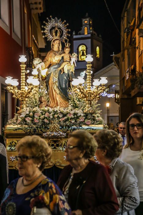 Procesión de la Virgen del Rosario en Rojales