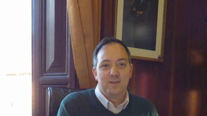 Alejandro Vega, en su despacho.