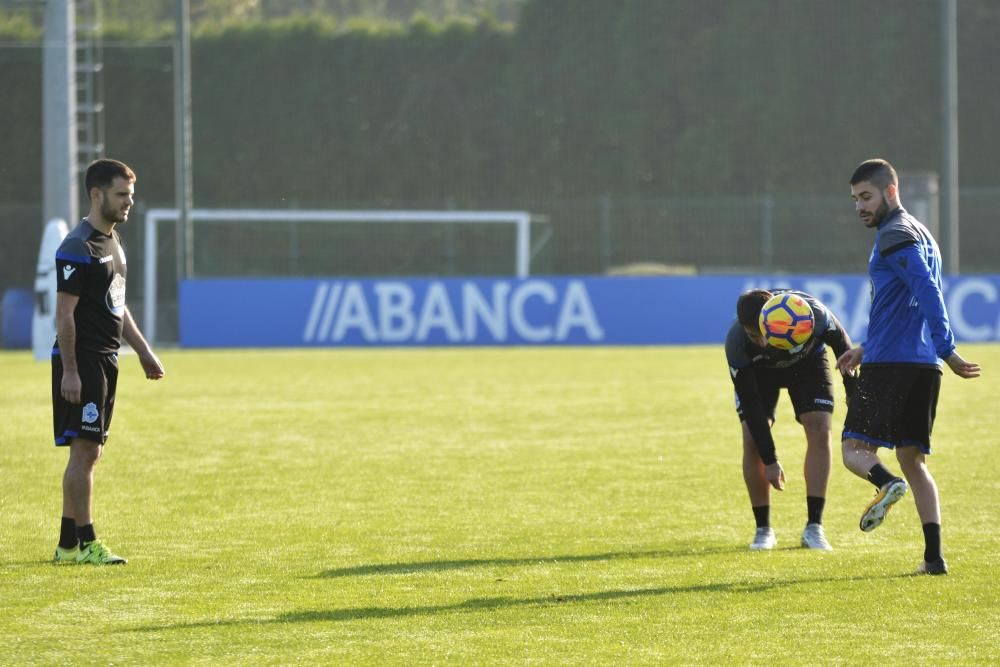 El Dépor prepara el duelo de Liga ante Las Palmas