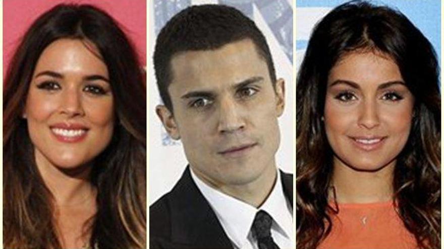 Adriana Ugarte, Álex González e Hiba Abouk.