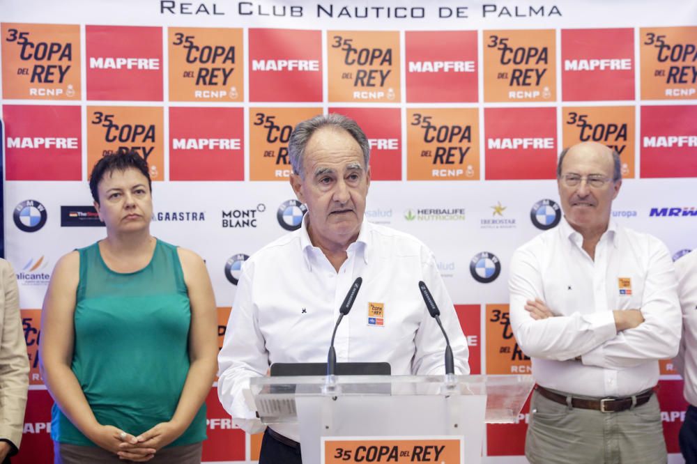 Presentación de la Copa del Rey de vela