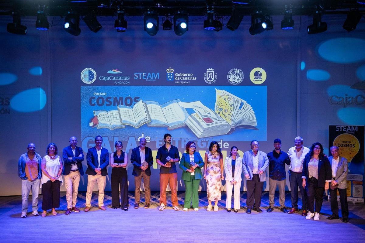El Instituto de Astrofísica de Canarias celebra la primera edición de los Premios Cosmos El Instituto de Astrofísica de Canarias celebra la primera edición de los Premios Cosmos