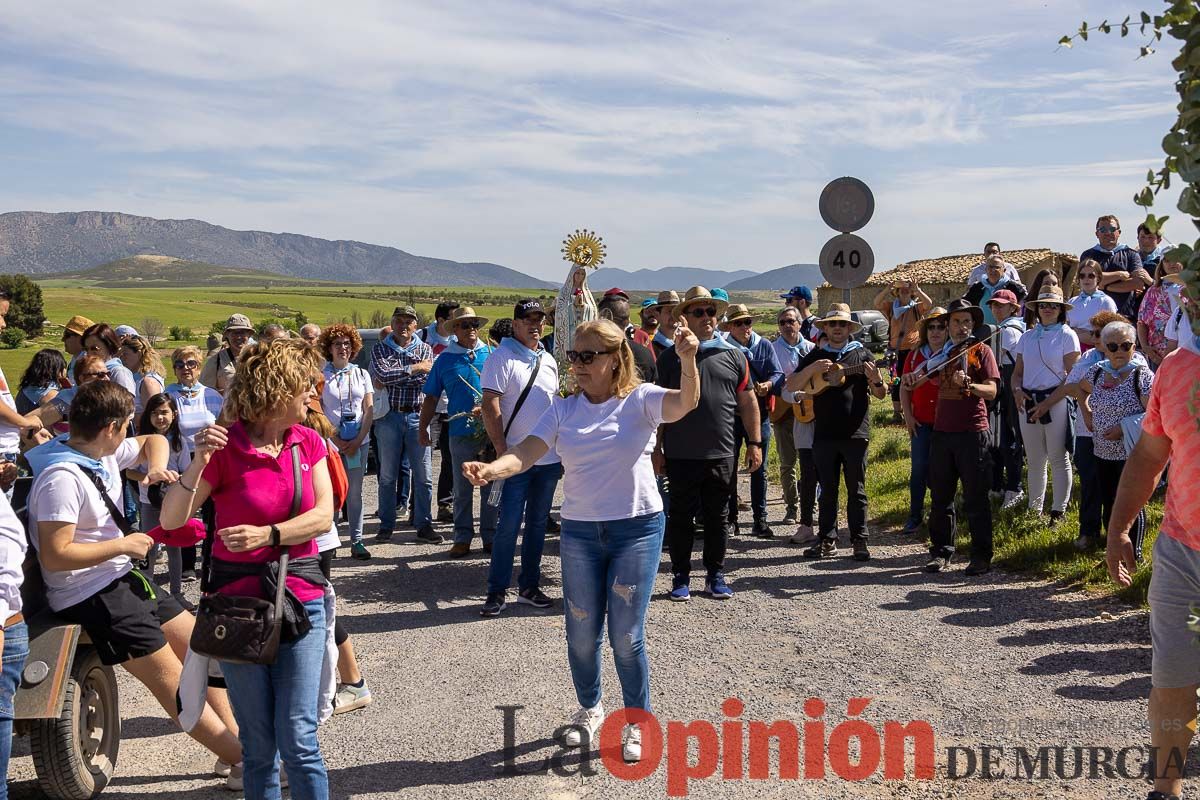 Así ha sido la Romería de los vecinos de Los Royos y El Moralejo a la ermita de los Poyos de Celda en Caravaca