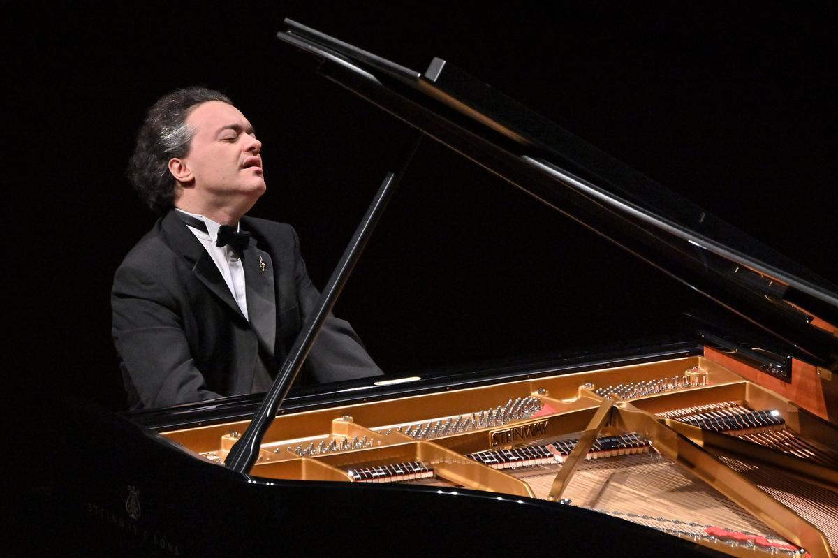 Evgeny Kissin, en el Auditori. Evgeny Kissin, en el Auditori.