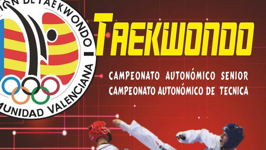 Vallada acoge el campeonato autonómico sénior y de técnica de taekwondo