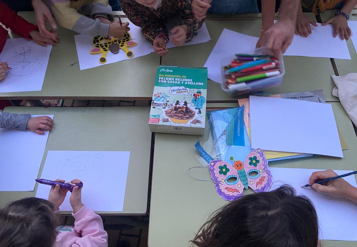 Imagen del taller de manualidades.