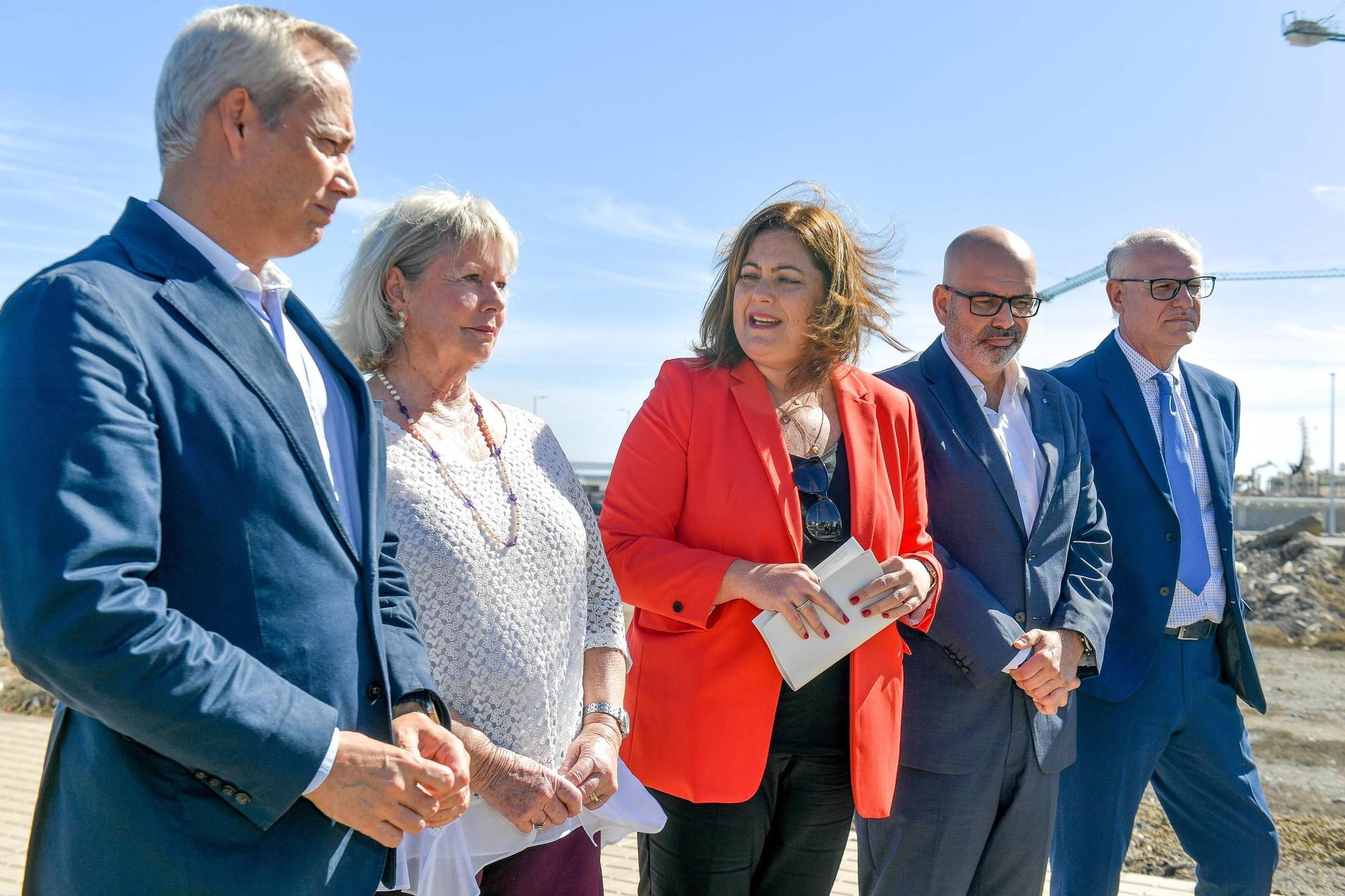 Calle dedicada al naviero Antonio Armas Fernández en el Puerto de Las Palmas