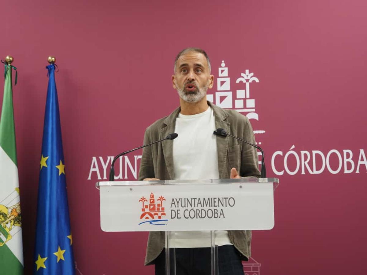 El concejal del PSOE en el Ayuntamiento de Córdoba Ángel Ortiz.