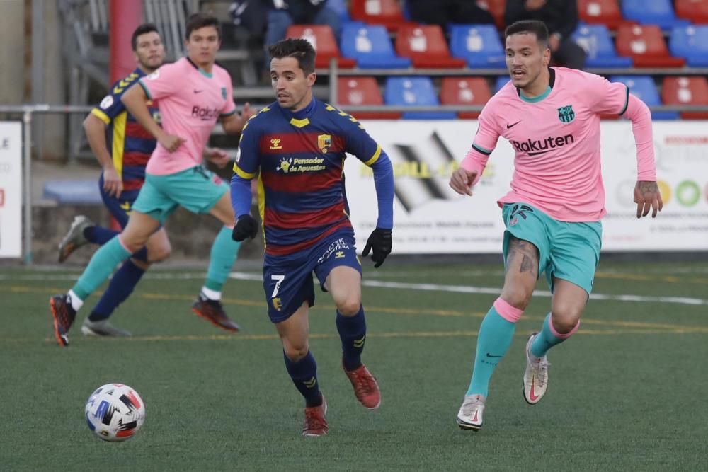 Llagostera- Barça B, en imatges