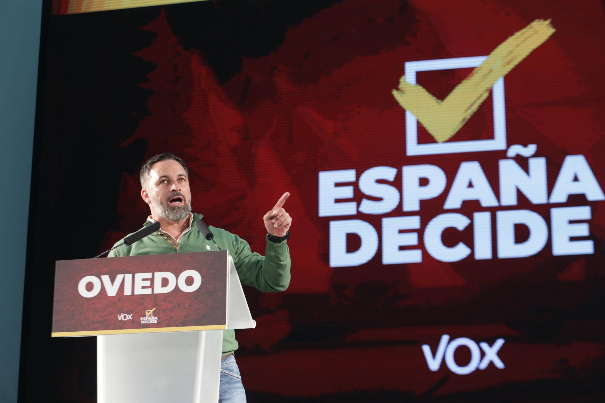 Acto de Vox en Oviedo