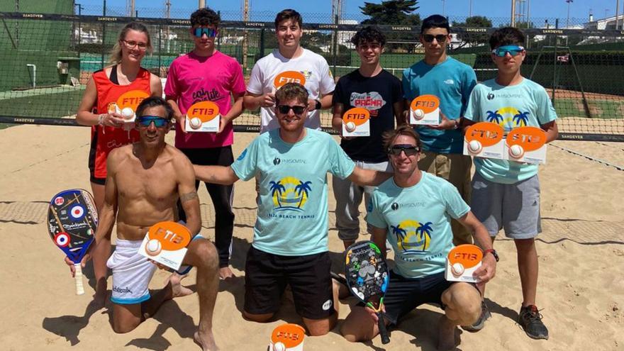 El Ibiza Beach Tenis deja su sello en el Balear de Menorca