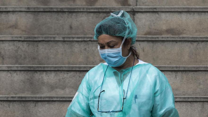 Un médico del Hospital La Paz.