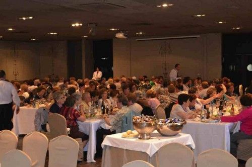 Almuerzo de la asociacion de viudas en Murcia