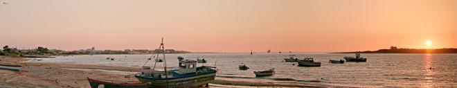 Puesta de sol en Sanlúcar de Barrameda