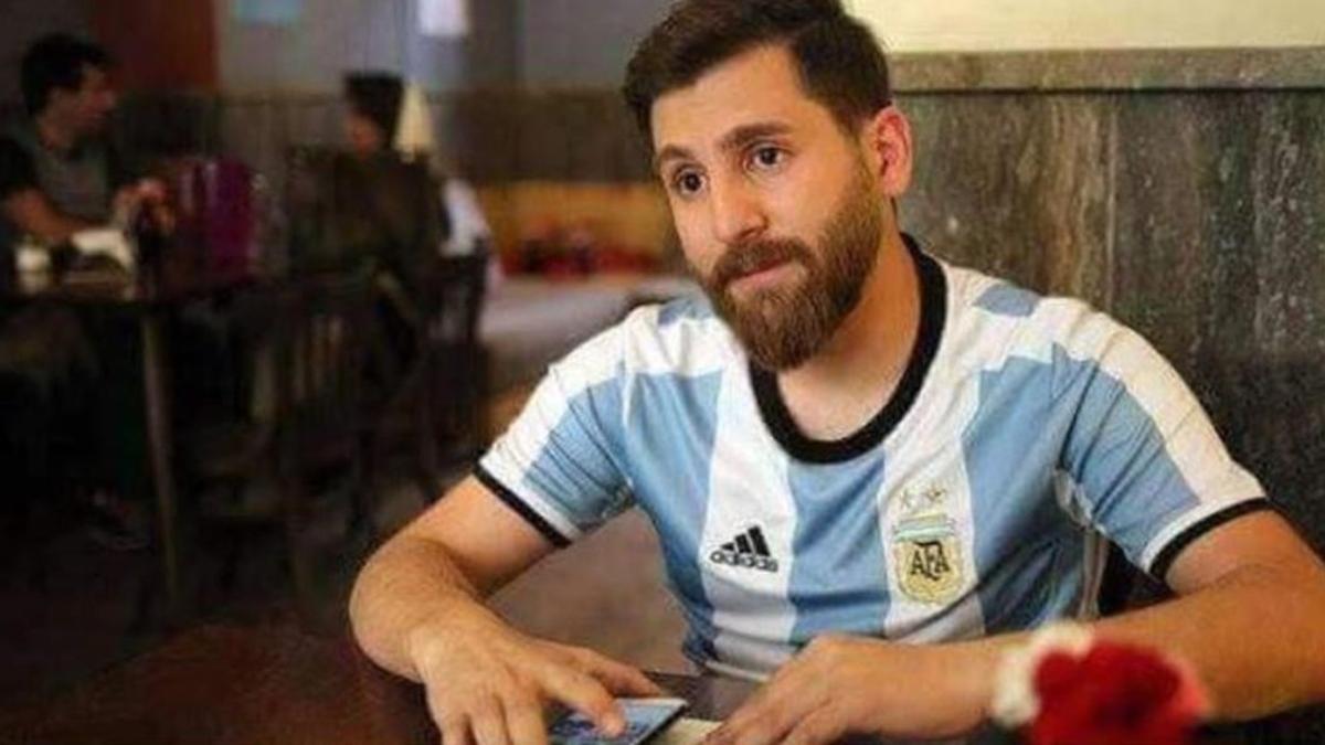 Riza Parstish, el doble iraní de Leo Messi