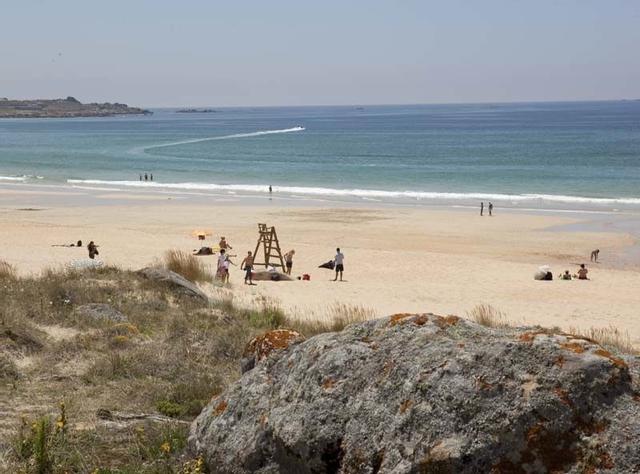 Praia do Vilar, en Ribeira.