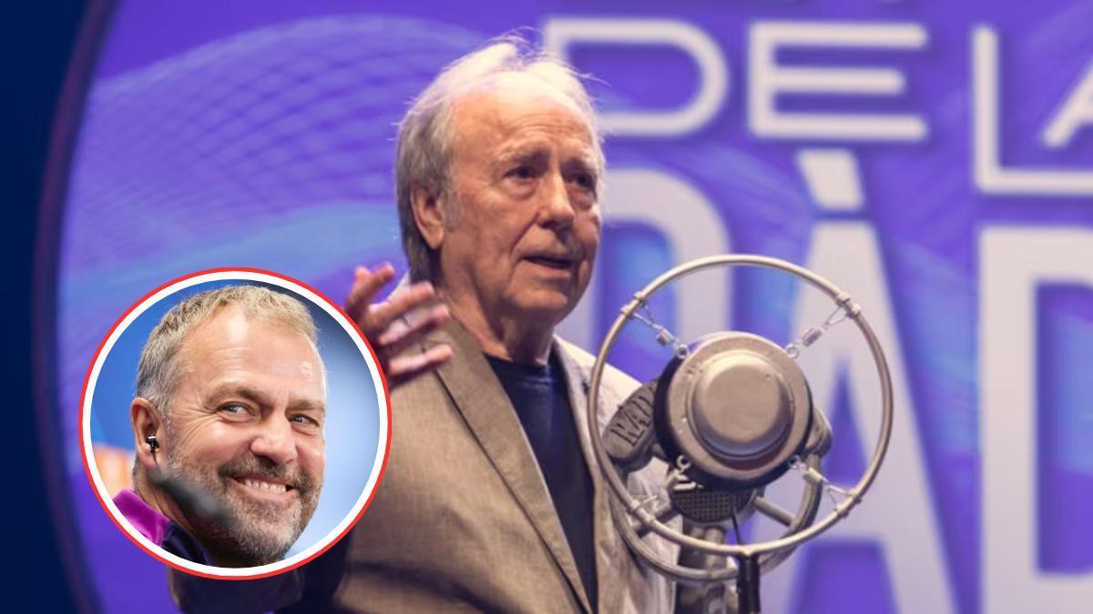 Serrat habló de Flick y su papel en el Barça.