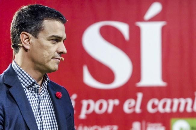 MITIN PSOE CON PEDRO SANCHEZ