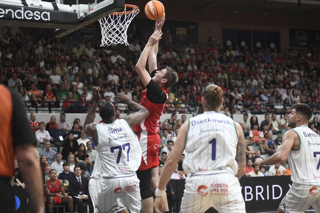 Todas las imágenes de la semifinal de la Supecopa entre el UCAM Murcia y el Unicaja