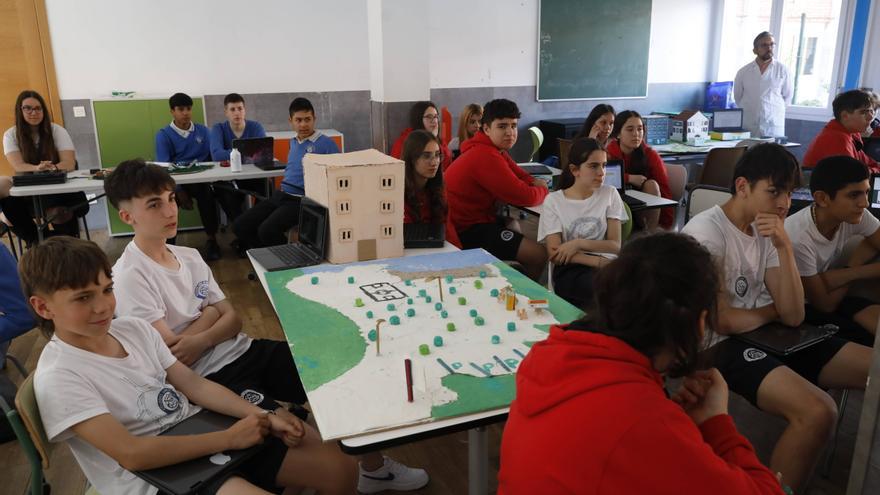 El colegio San Miguel de Gijón apuesta por Perlora como ciudad de vacaciones sostenible