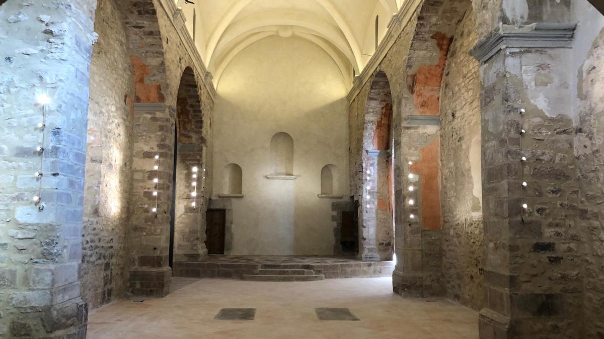 Es preveu seguir invertint en la restauració de l’església de Sant Vicenç de les Torres de Fals