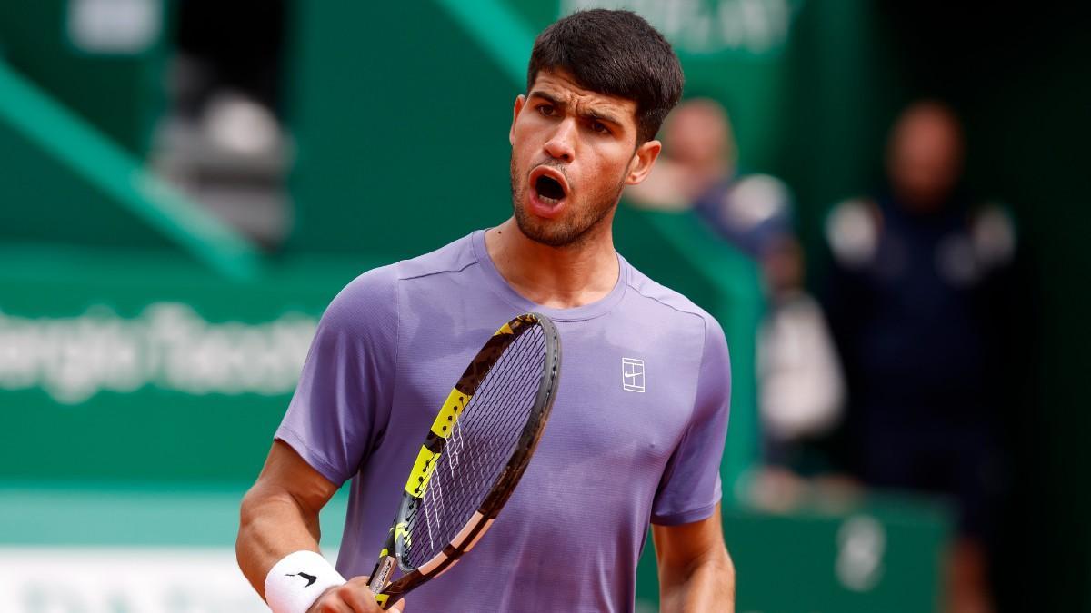 Carlos Alcaraz, en busca de su primer t赤tulo en Montecarlo