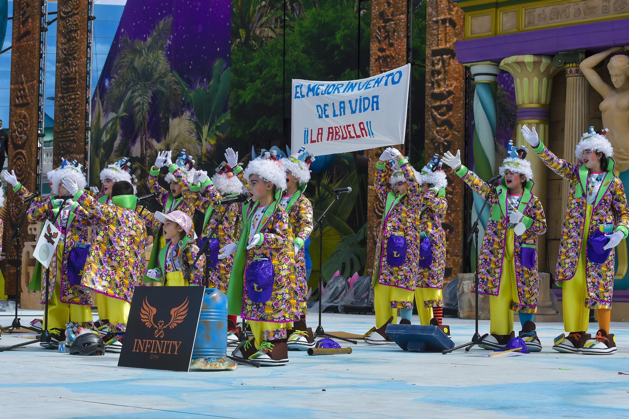 Encuentro de murgas y comparsas infantiles del Carnaval de Las Palmas