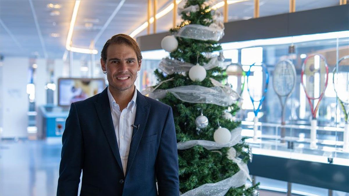 Rafa Nadal dona 3.000 kilos de comida al Banco de Alimentos de Mallorca