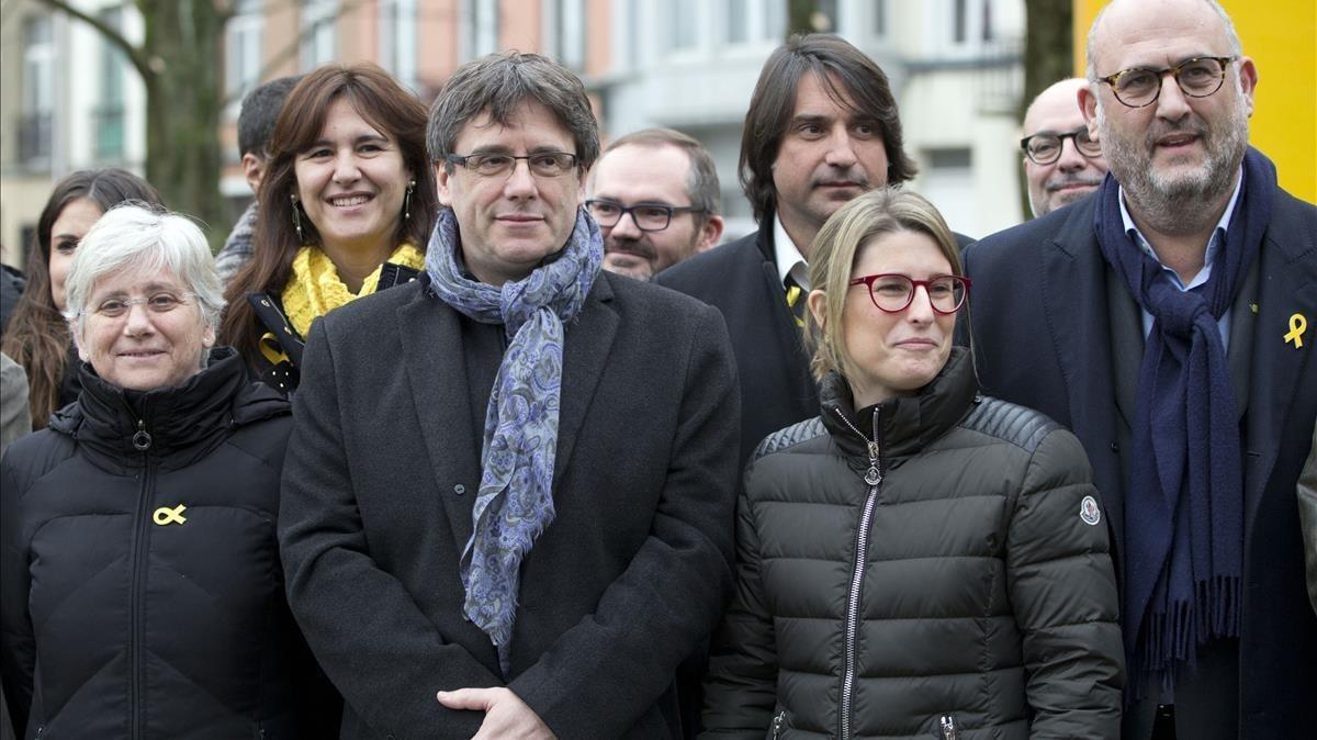 JxCAT, convençut que el reglament del Parlament permet investir Carles Puigdemont
