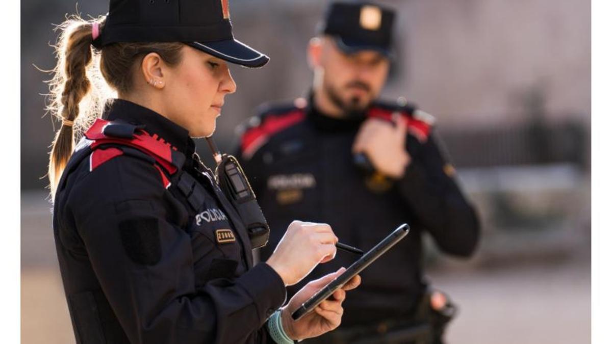 Una imatge d'arxiu de Mossos