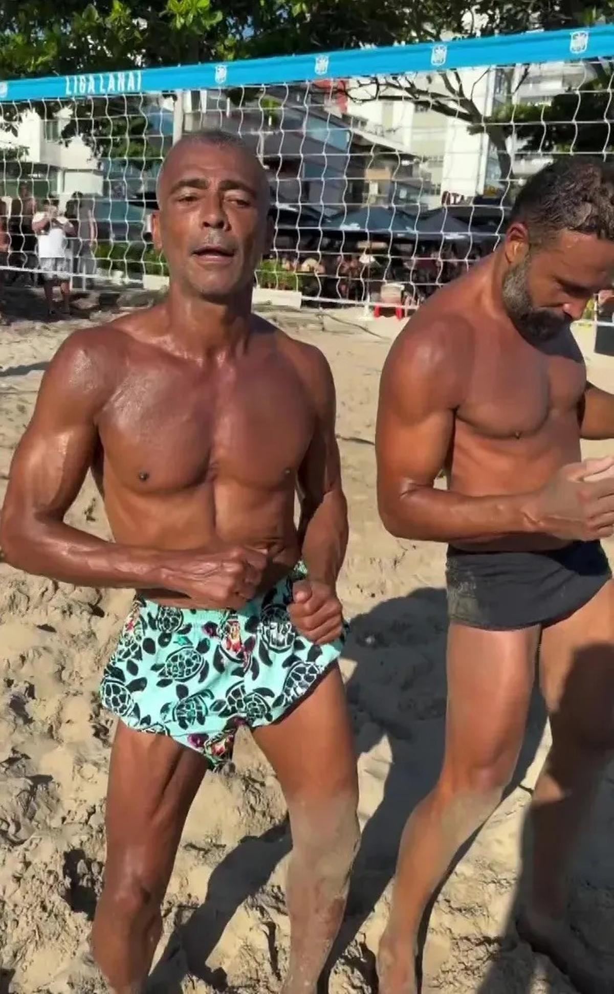 El físico de Romário con 60 años.