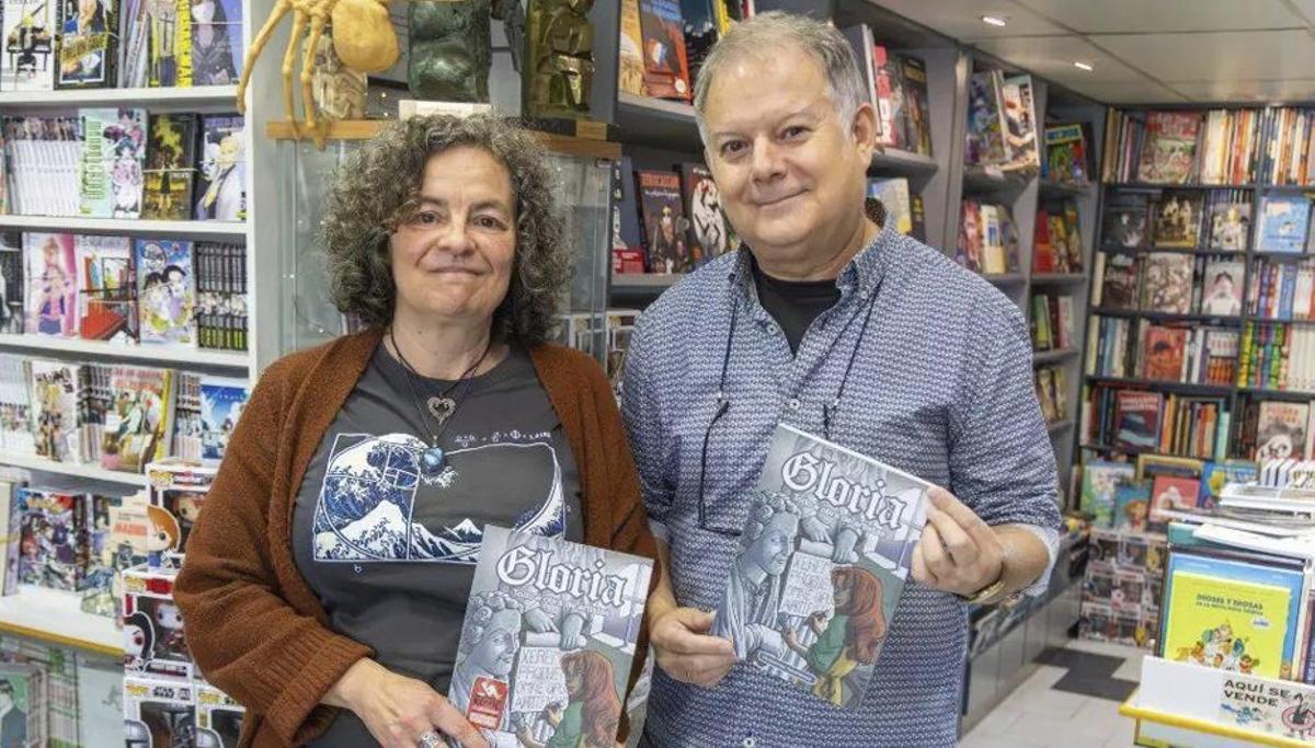 Lola Garcerá y Pío Barreiro.| J. P.