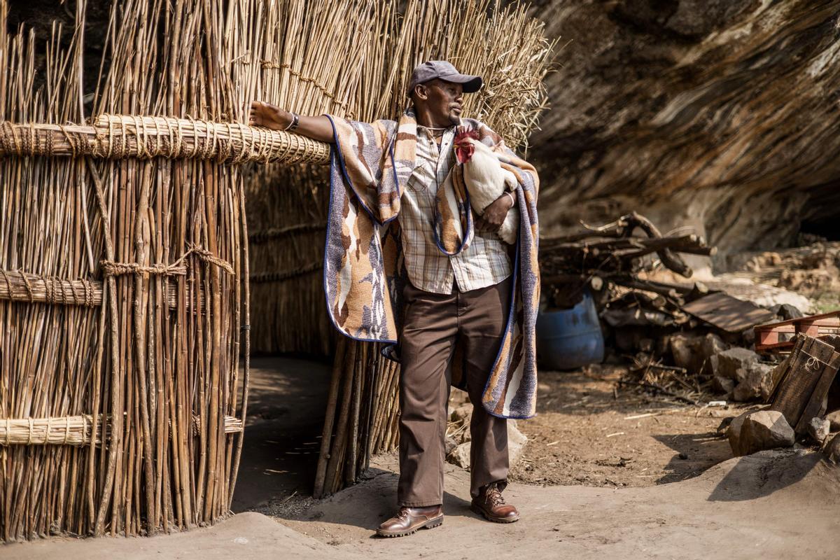 Los últimos habitantes de las cuevas de Kome, en Lesotho