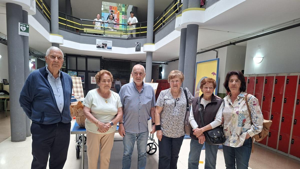 En imágenes: seis jubilados relatan sus experiencias a los alumnos del instituto Elisa y Luis Villamil, de Vegadeo