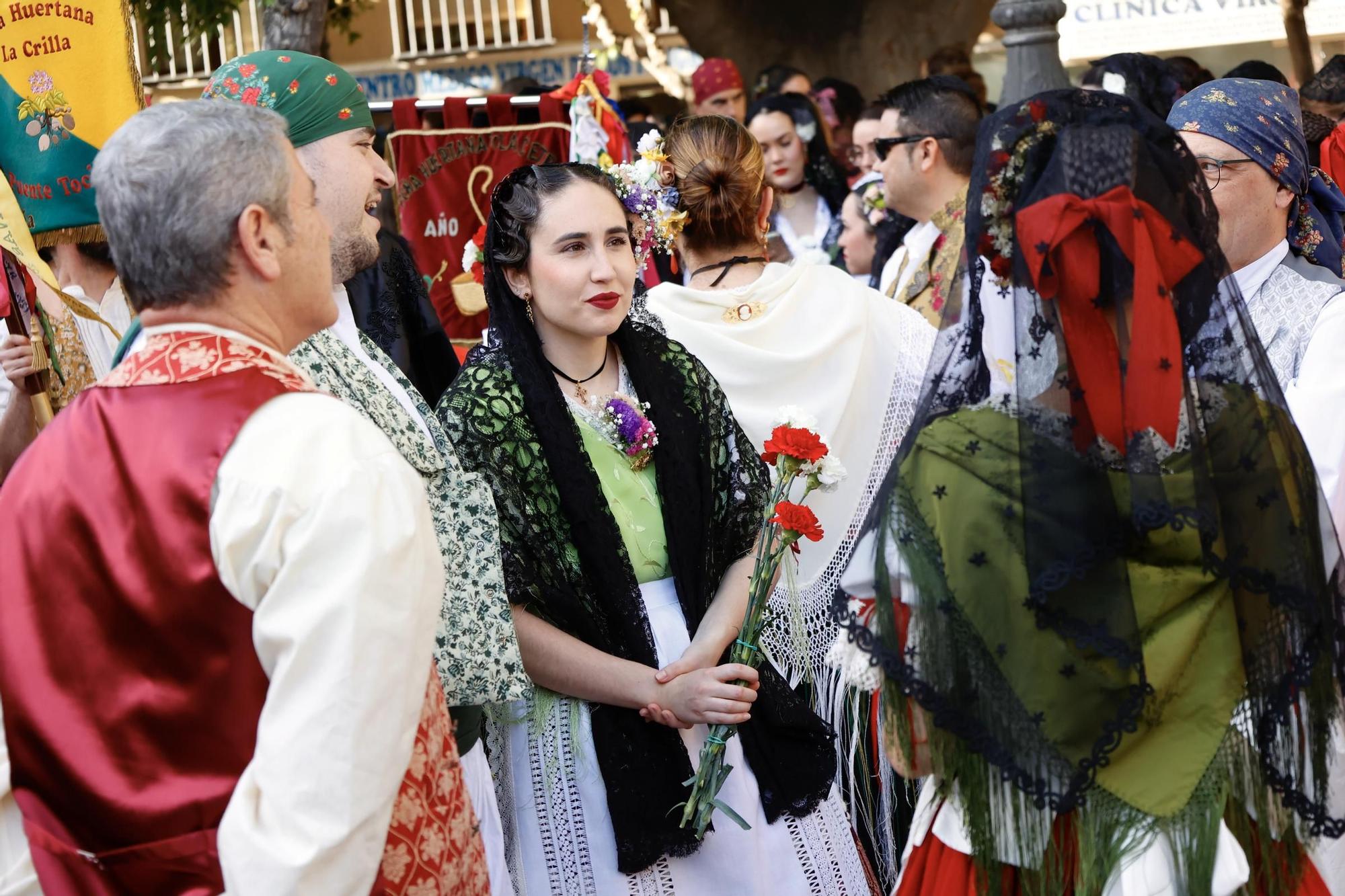 Ofrenda floral a la Virgen de la Fuensanta