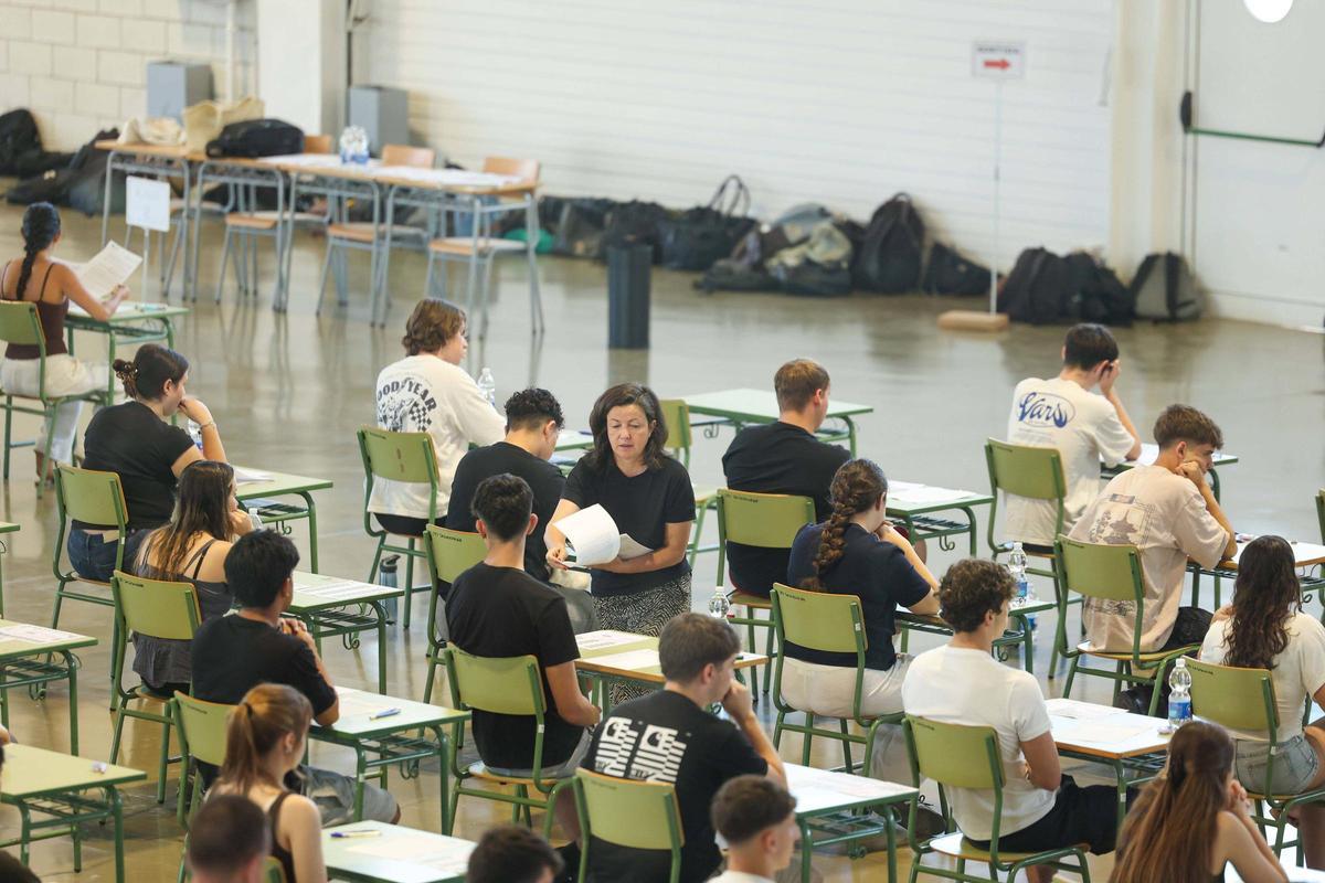 Primer día de la PAU en Ibiza