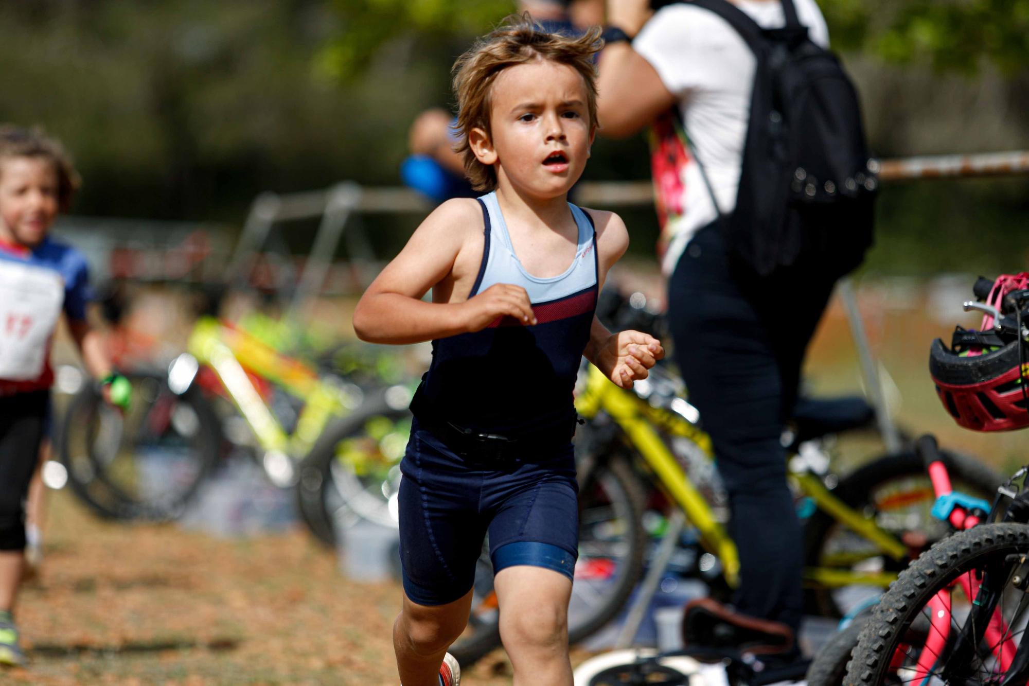 Éxito de participación en el Duatlón Cross de Can Truy con 90 niños