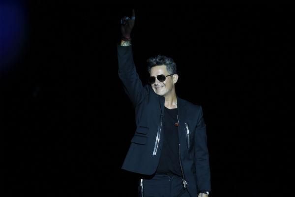 Alejandro Sanz durante el concierto 'Más es más'