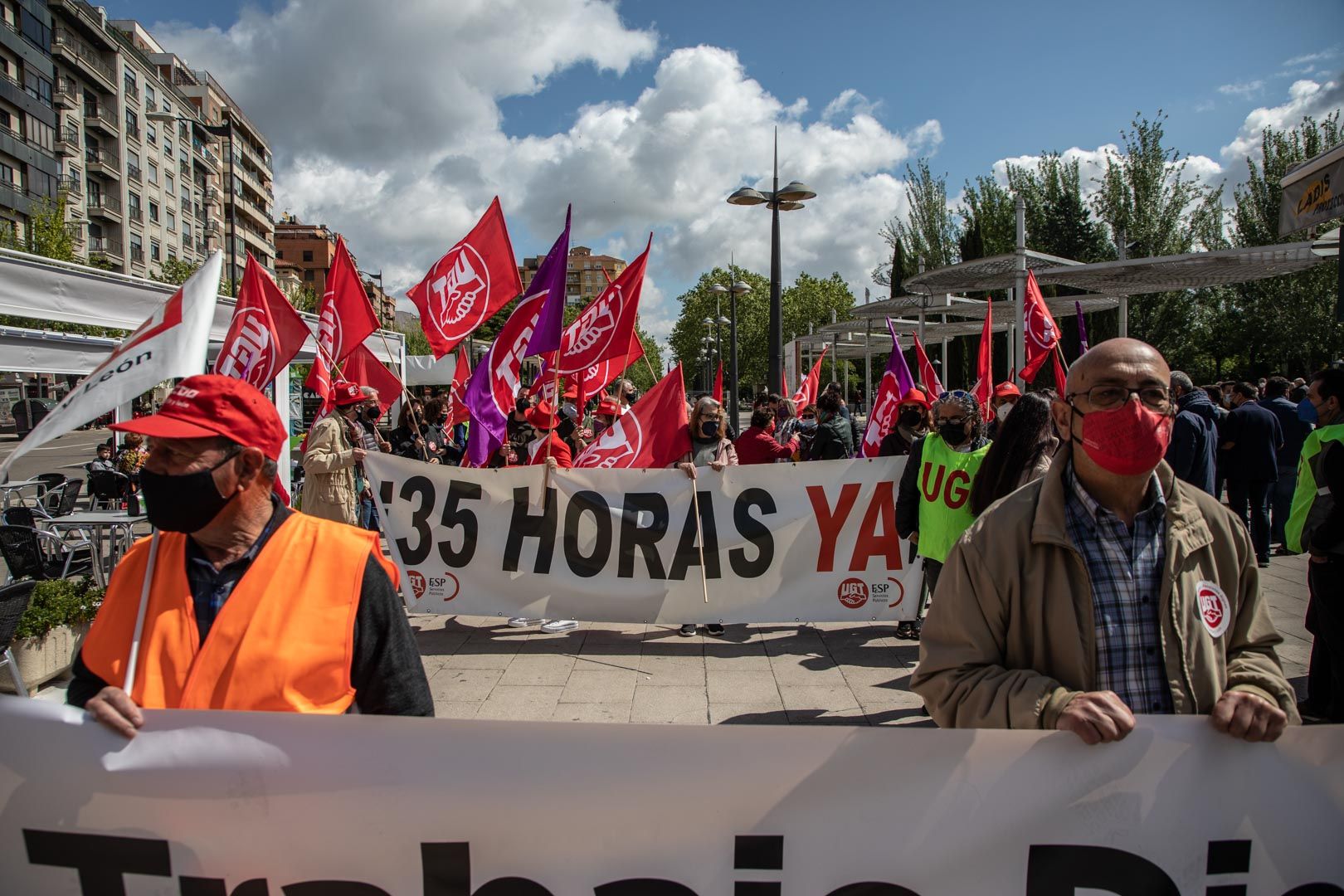 Manifestación por el día del trabajador