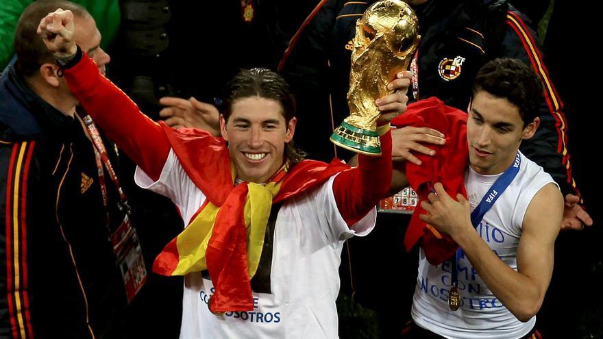 Sergio Ramos ya está en Sevilla: &quot;Era una deuda con mi padre, con mi abuelo, con el sevillismo y con Antonio Puerta&quot;