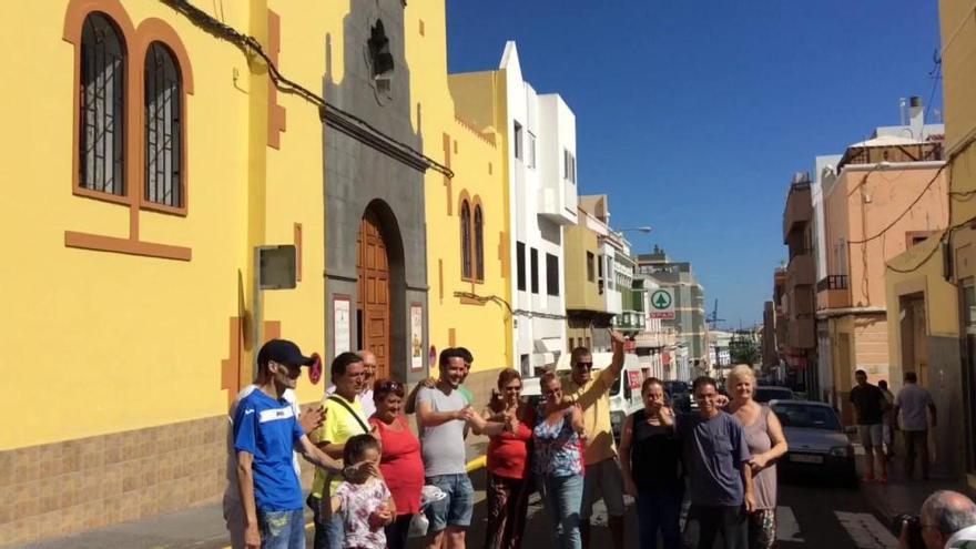 La Isleta celebra que las fiestas del Carmen sean patronales de la capital