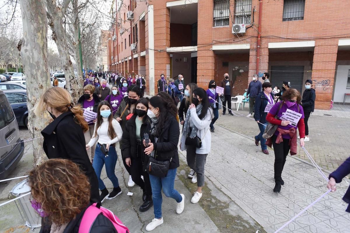 Marcha reivindicativa contra los asesinatos y violencias machistas