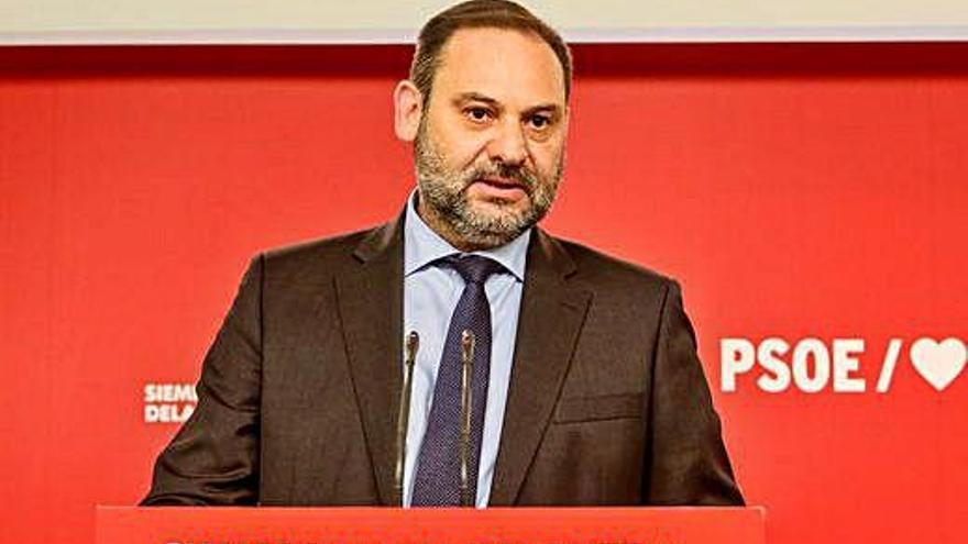 El secretari d&#039;organització del PSOE, José Luis Ábalos