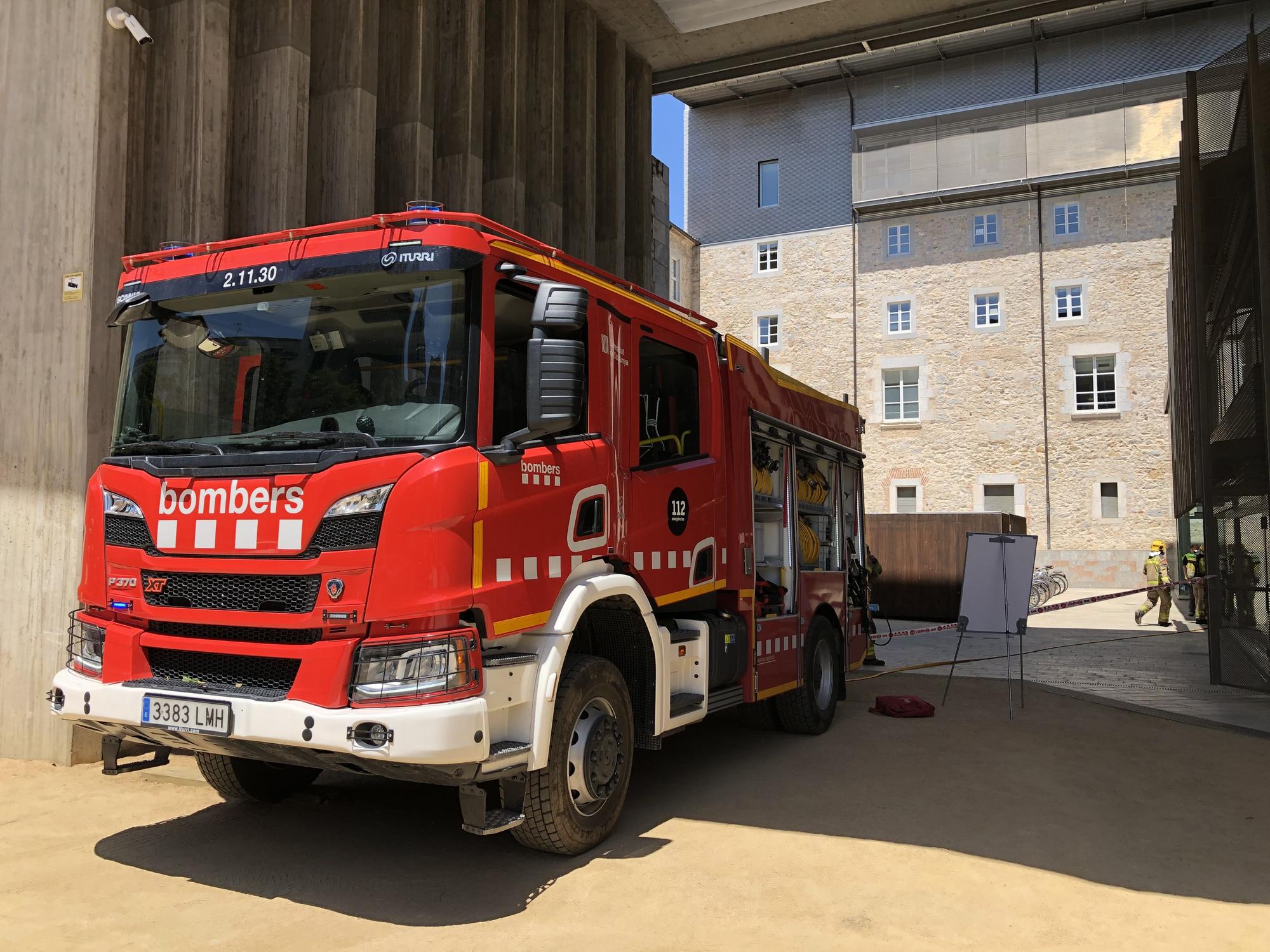 Evacuen els treballadors de la seu de Generalitat de Girona per una alarma d'incendi