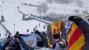 Polémica en los Juegos Olímpicos de Invierno por la retirada de senyeres y estelades durante la competición de esquí de montaña