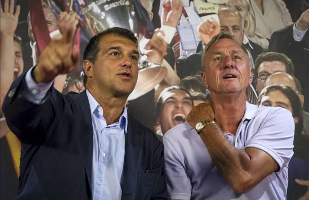 Johan Cruyff, un mito en imágenes