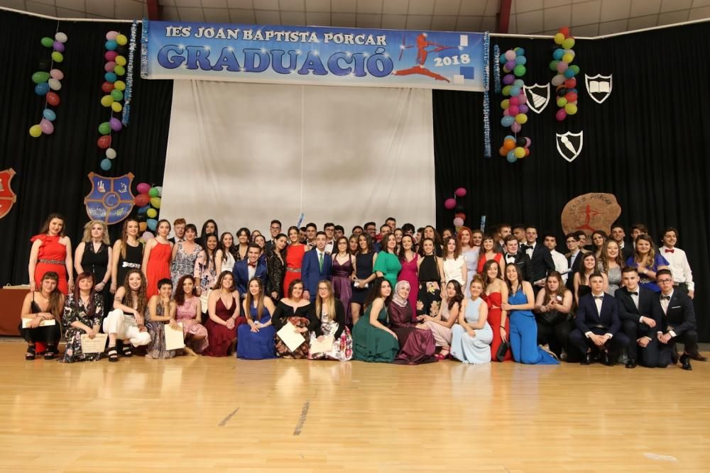 Graduación de Bachillerato del instituto Porcar de Castelló