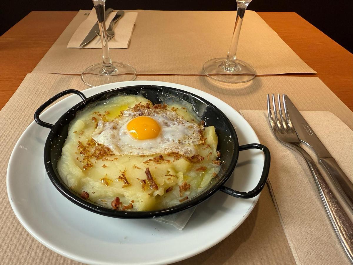 Un dels plats que serveixen a l'Altell.